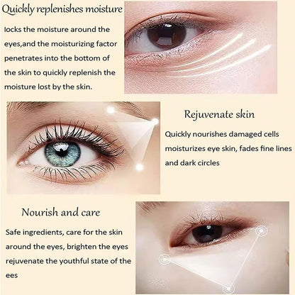 30Ml Instant Firm Eye Cream Reduce Fine Lines and Dark Circles around the Eyes Lifting the Skin Remove Eye Bags Eye Tightener