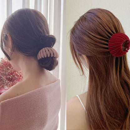 7PCS Hair Accessories for Women,Bird Nest Magic Hair Clip,Hair Bun Accessories for Women,Hair Bun Clip